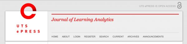 Journal of Learning Analytics
